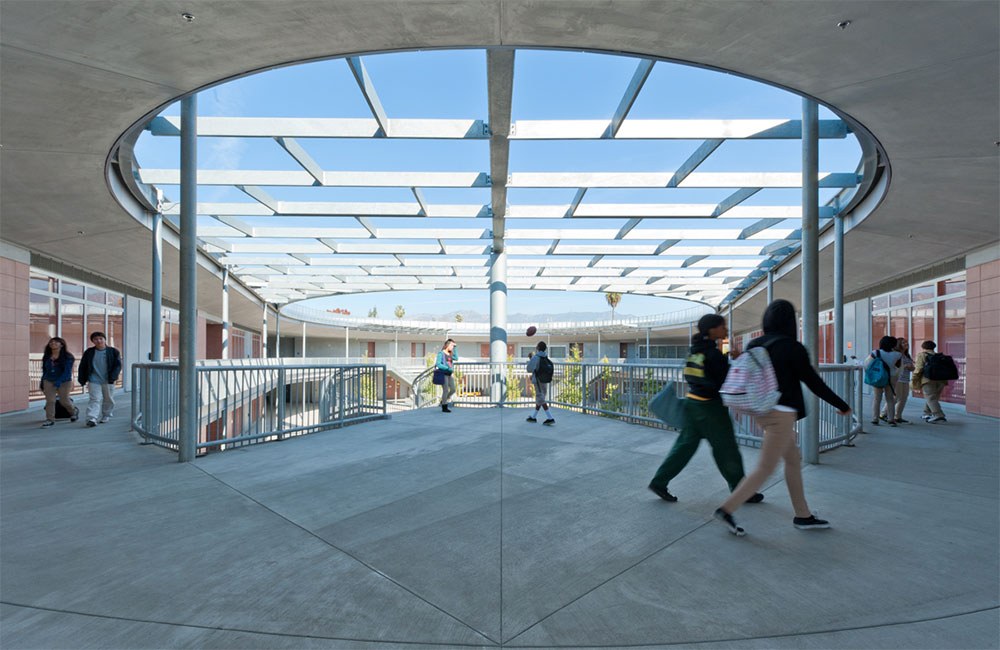 Image 4. View of primary courtyard taken from second level.