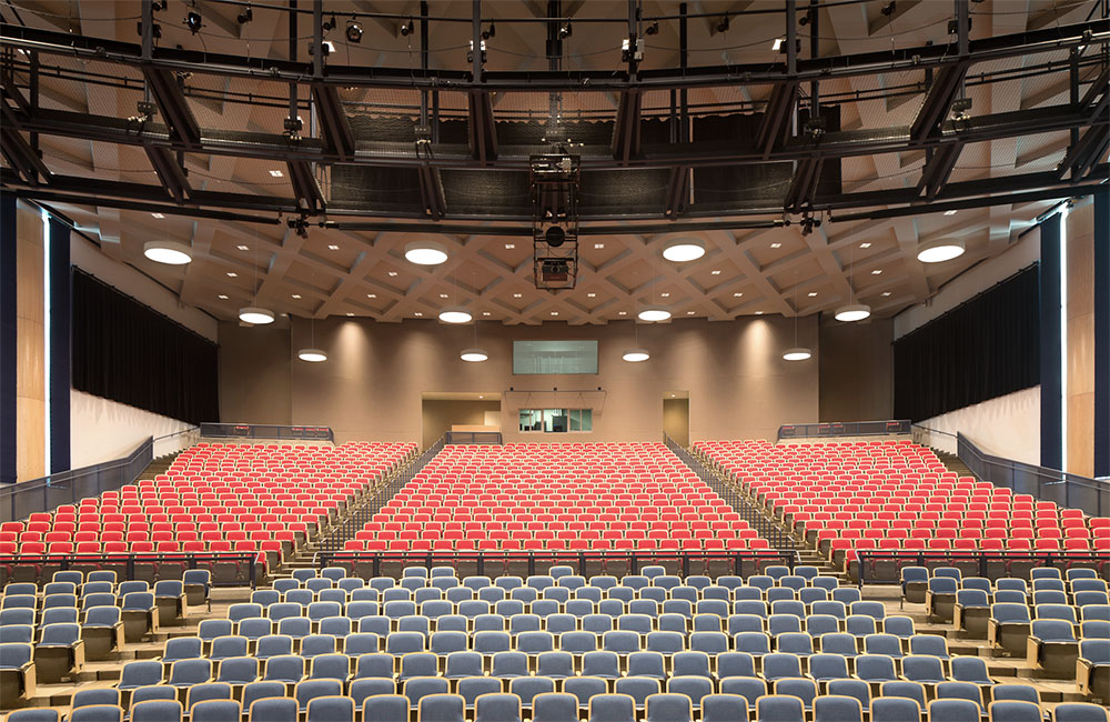 Image 5. Interior view of auditorium seating.